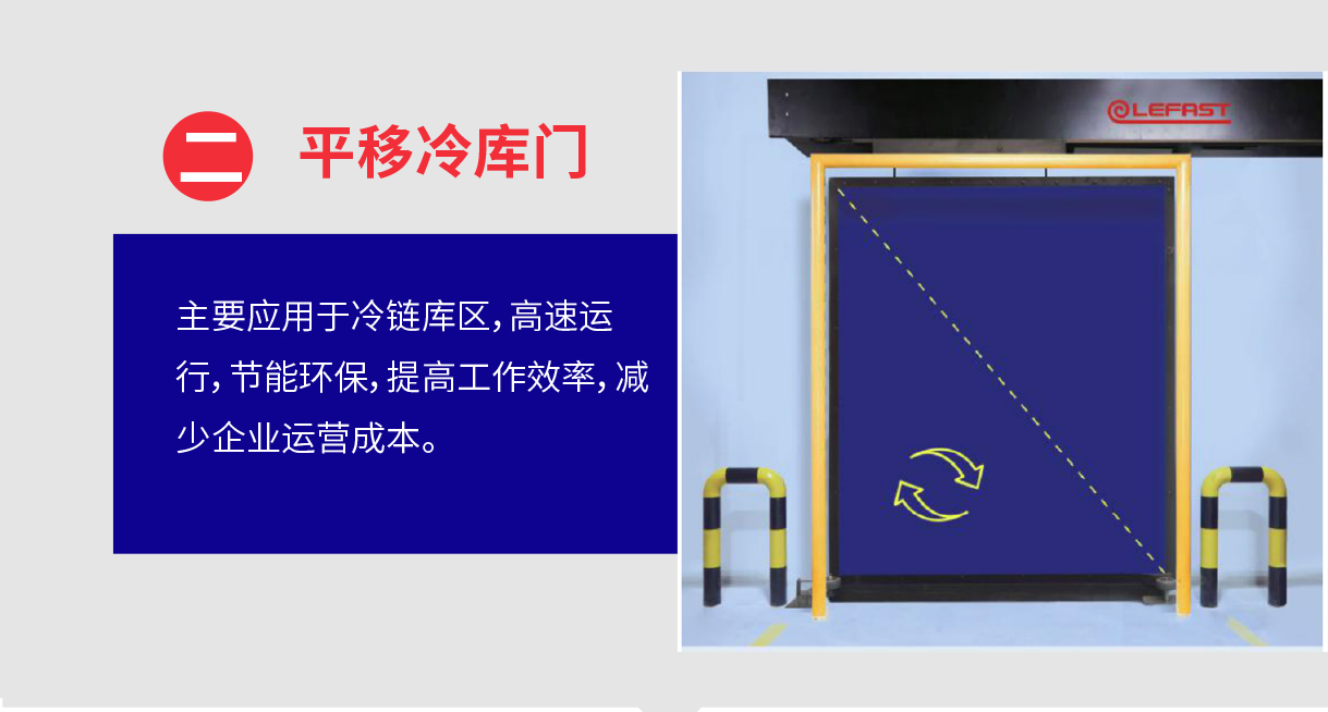 PVC軟簾快速卷簾門-快速保溫冷庫門解決方案